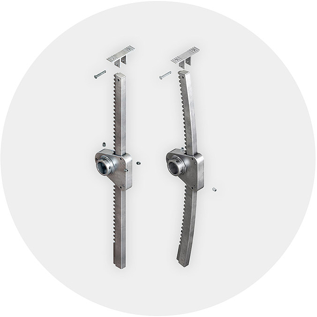 Lock Zahnstangengetriebe AZD