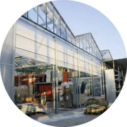 Bubble for roller ventilation