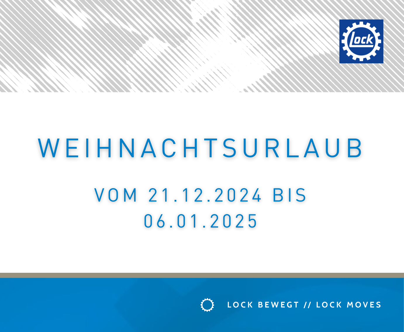 Weihnachtsferien Information