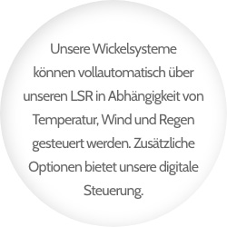 Bubble mit Text zum Wickelsystem