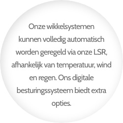 Bubble for roller ventilation